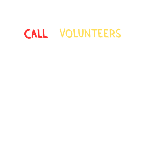 call for volunteers